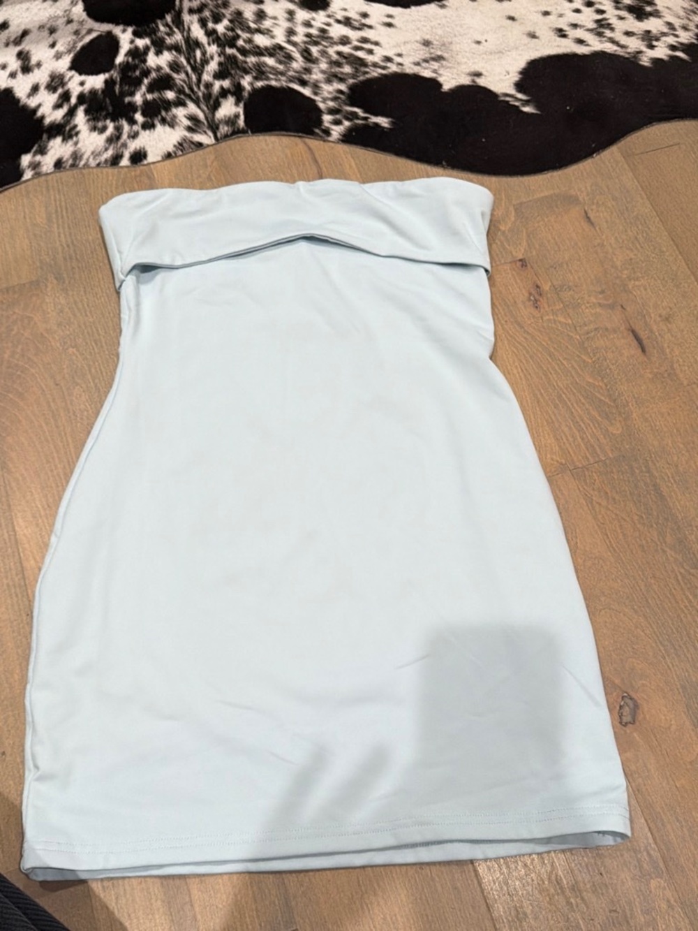Tiger mist blue mini dress
